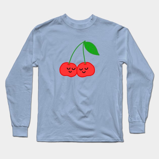 Cherries in Love Long Sleeve T-Shirt by Ashleigh Green Studios